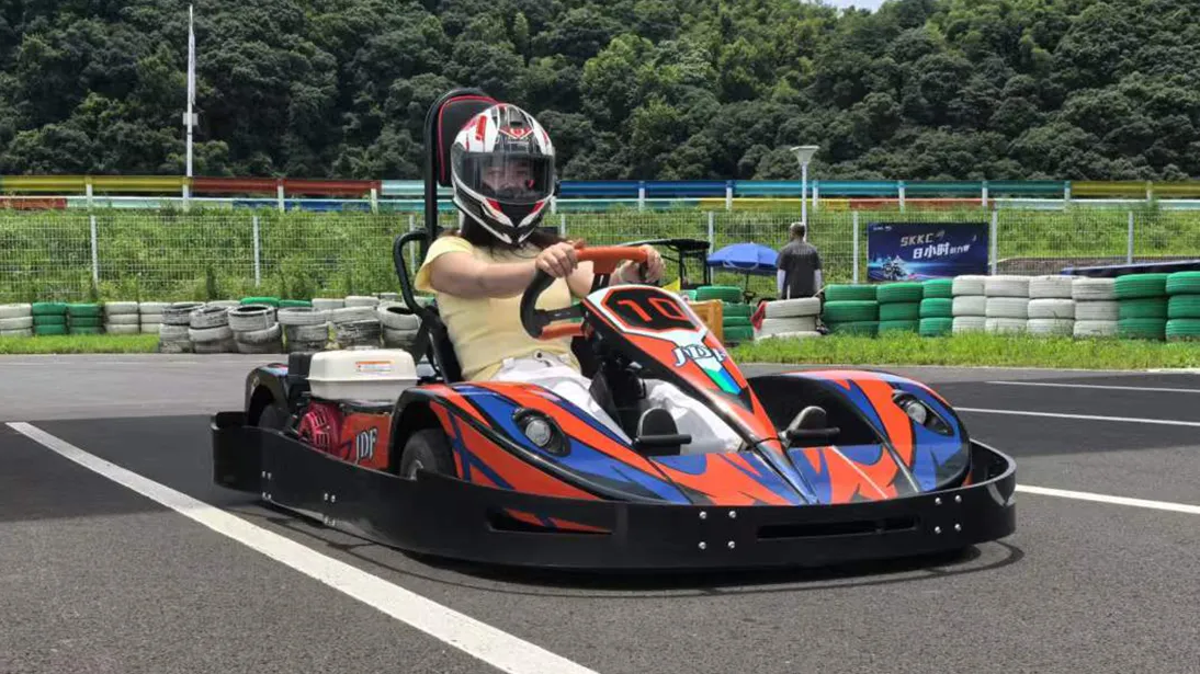 Volwassen gas go-kart