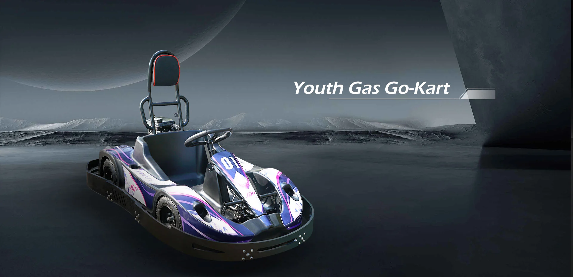 Geavanceerd gas Go Kart