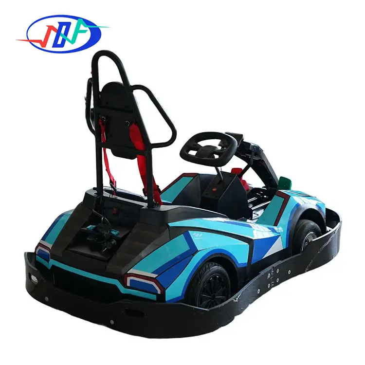 Kinderen racen kart